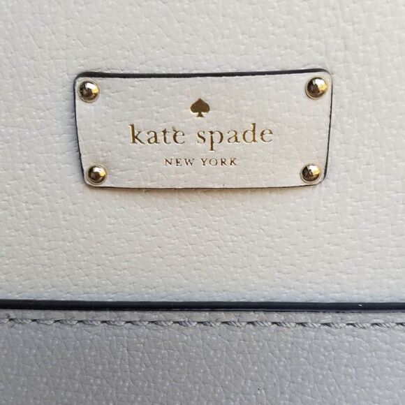Iconic Kate Spade Gray Cameron Street Candace Leather Satchel - Picture 7 of 13